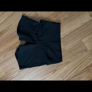 Yogalicious Black 4 inch Shorts